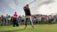 Happy's golf swing in Happy Gilmore 2 | Image via Netflix